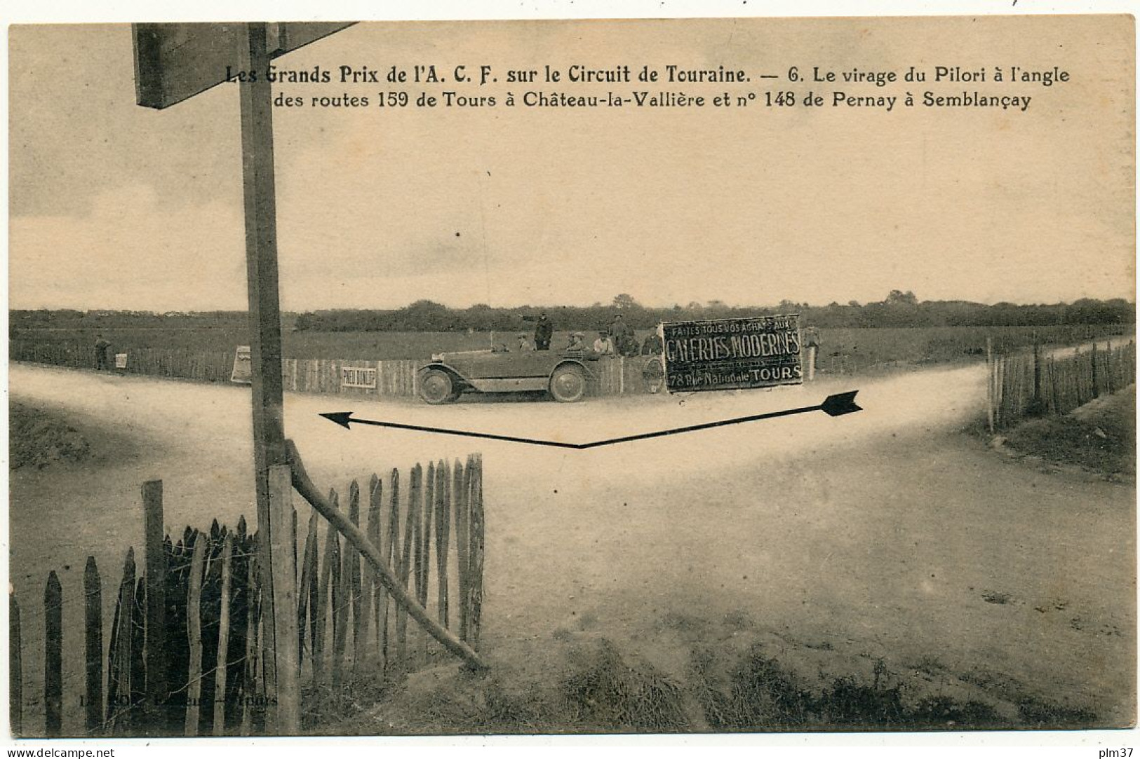 SEMBLANCAY - Course Automobile De L'A.C.F, Circuit De Touraine, Virage Du Pilori - Semblançay