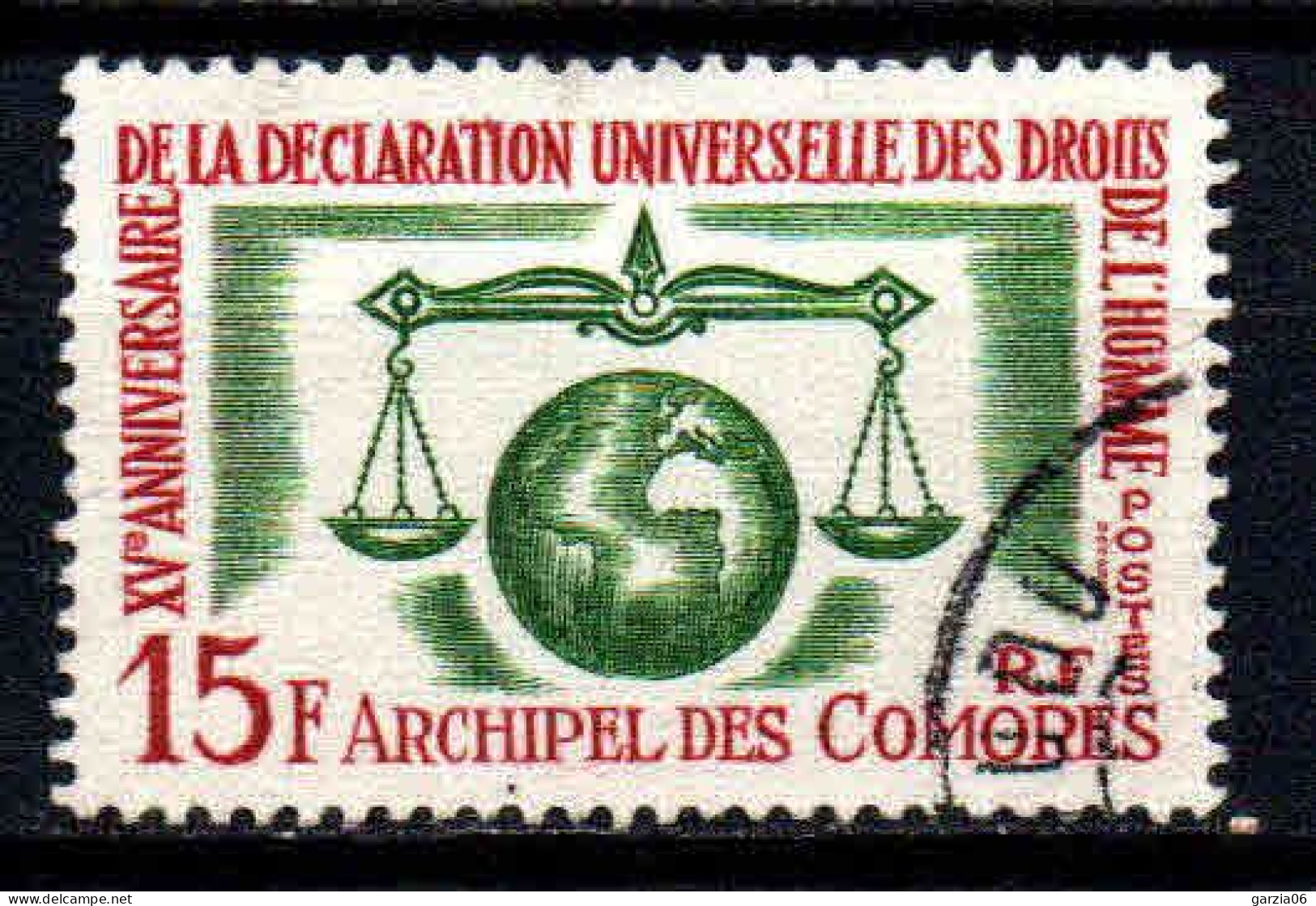 Archipel Des Comores  - 1963  - Droits De L' Homme -  N° 28   - Oblit - Used - Usati