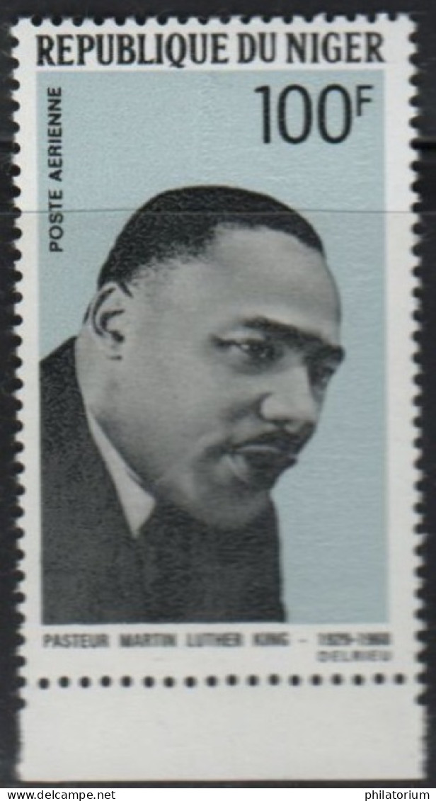 Niger, **, Yv PA 97, Mi 202, Sg 301, Martin Luther King (1929-1968) - Martin Luther King
