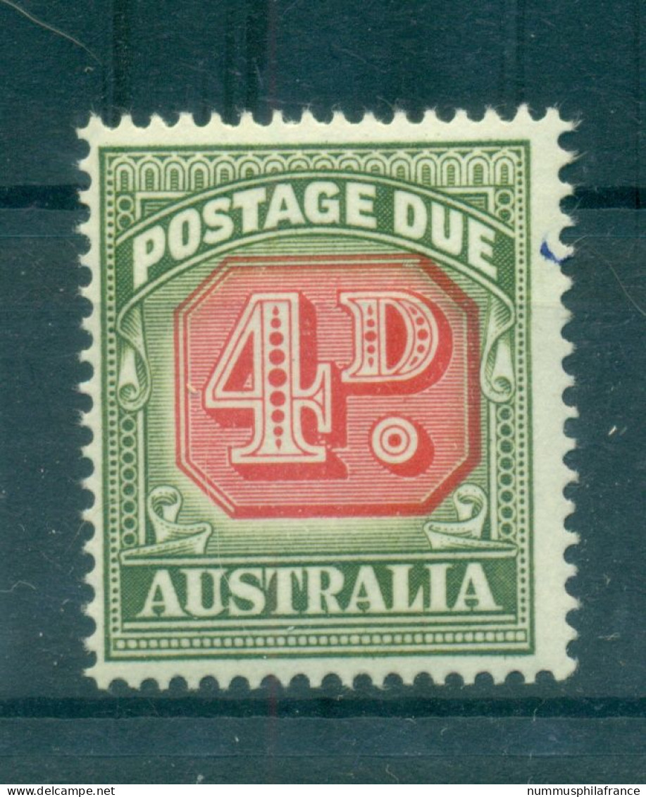 Australie 1958-60 - Y & T N. 76 Timbre-taxe - Série Courante (Michel N. 78 I) - Dienstmarken