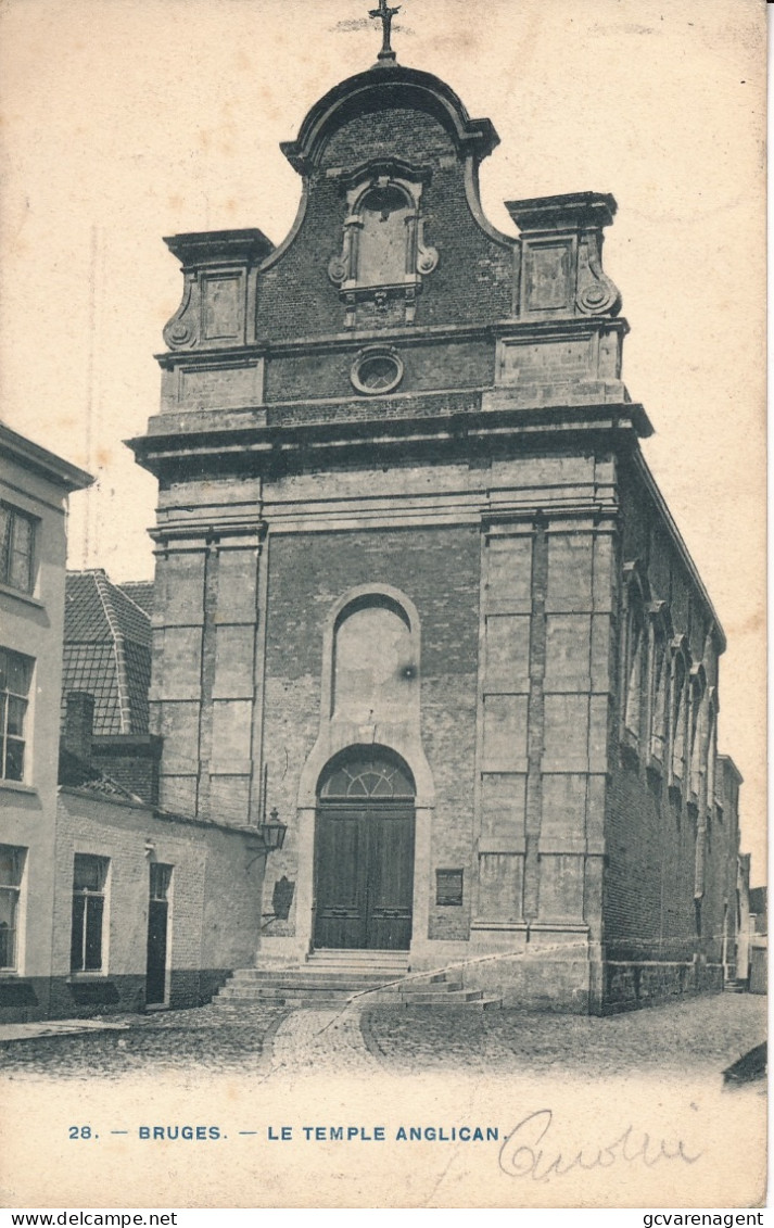 BRUGGE  LE TEMPLE ANGLICAN          ZIE SCANS - Damme