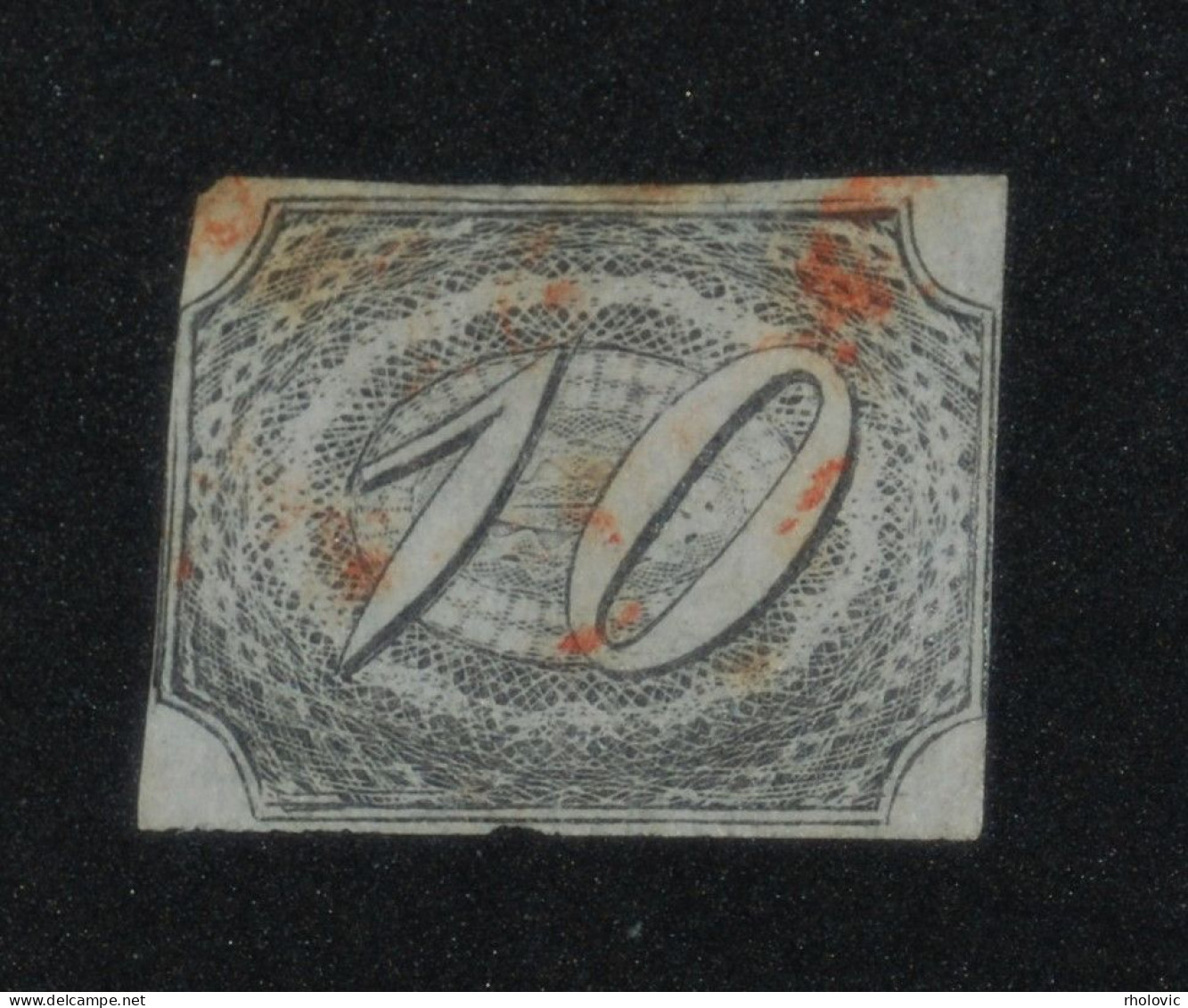 BRAZIL 1846, Figure, Mi #4, Used, CV: €25 - Used Stamps