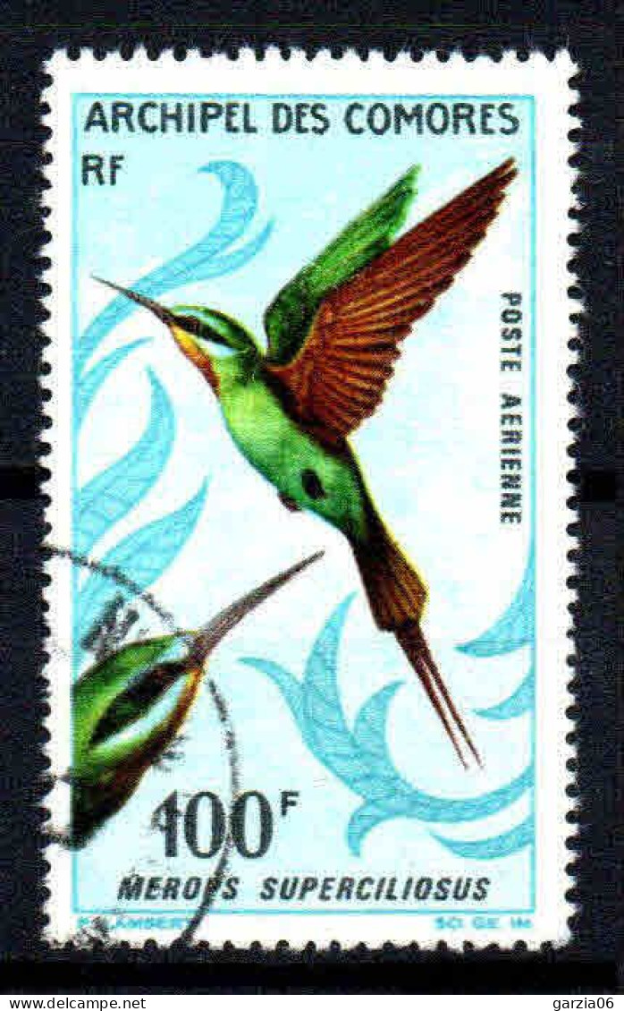 Archipel Des Comores  - 1967  - Oiseaux  -  PA 21    - Oblit - Used - Luchtpost