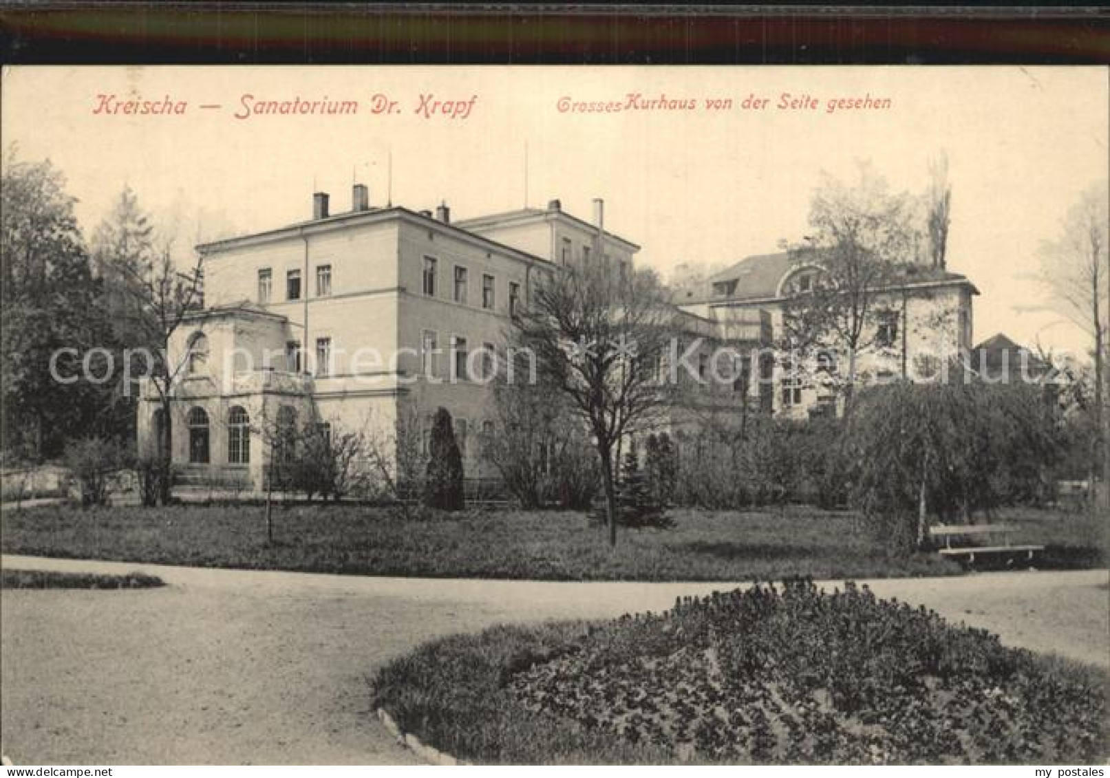 42386942 Kreischa Sanatorium Dr Krapf Grosses Kurhaus Kreischa - Kreischa