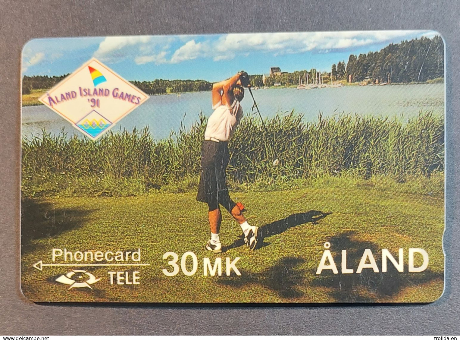 Aland , Golf ( Contr. Nr 5 Mm High) - Aland