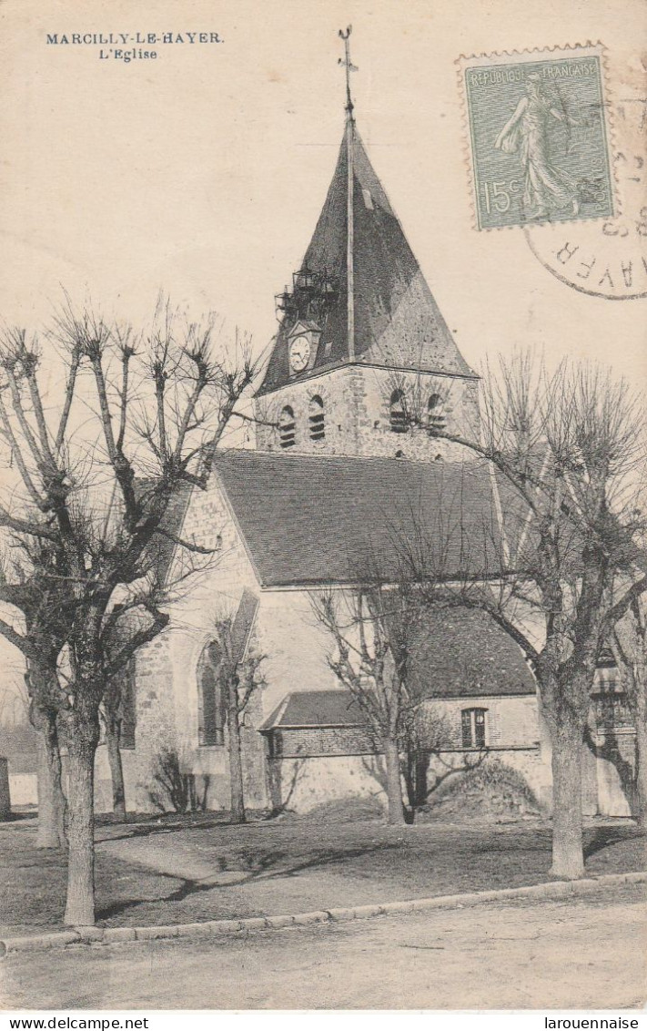 10 -  MARCILLY LE HAYER - L' Eglise - Marcilly