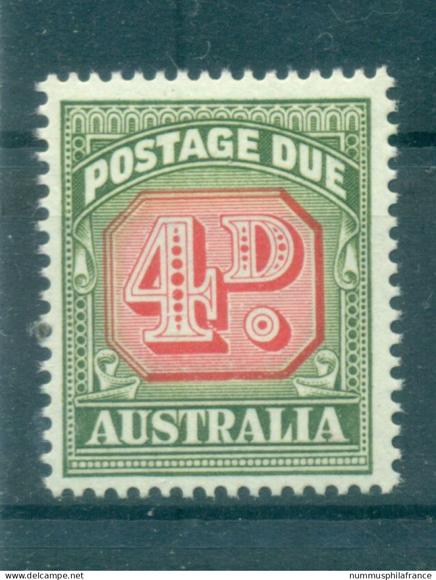 Australie 1958-60 - Y & T N. 76 Timbre-taxe - Série Courante (Michel N. 78 II) - Oficiales
