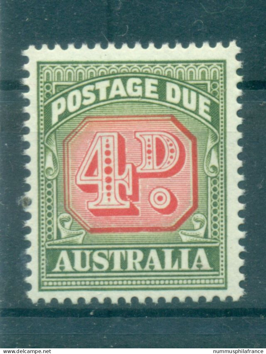 Australie 1958-60 - Y & T N. 76 Timbre-taxe - Série Courante (Michel N. 78 II) - Servizio