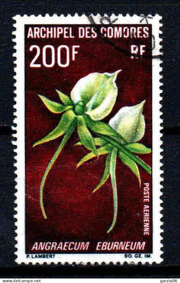 France DOM-TOM - 1969  - Archipel Des Comores - Fleurs - PA  28 - Oblitéré - Used - Airmail