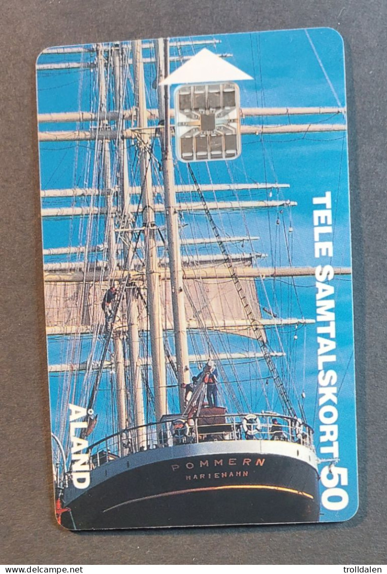 Aland , Sailship Pommeren - Aland