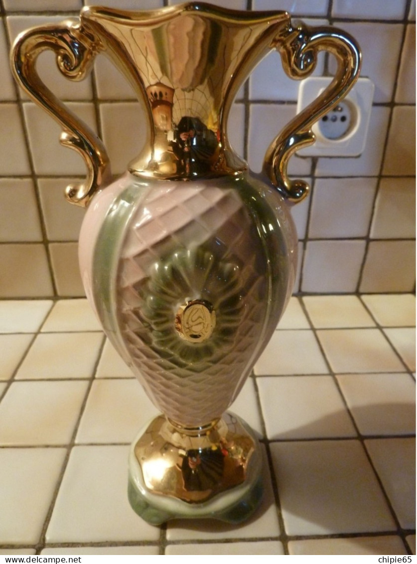 Vase Céramique Vintage Des Années 60. Sans Signature Mais Ressemblance LE TORRI - Vasi