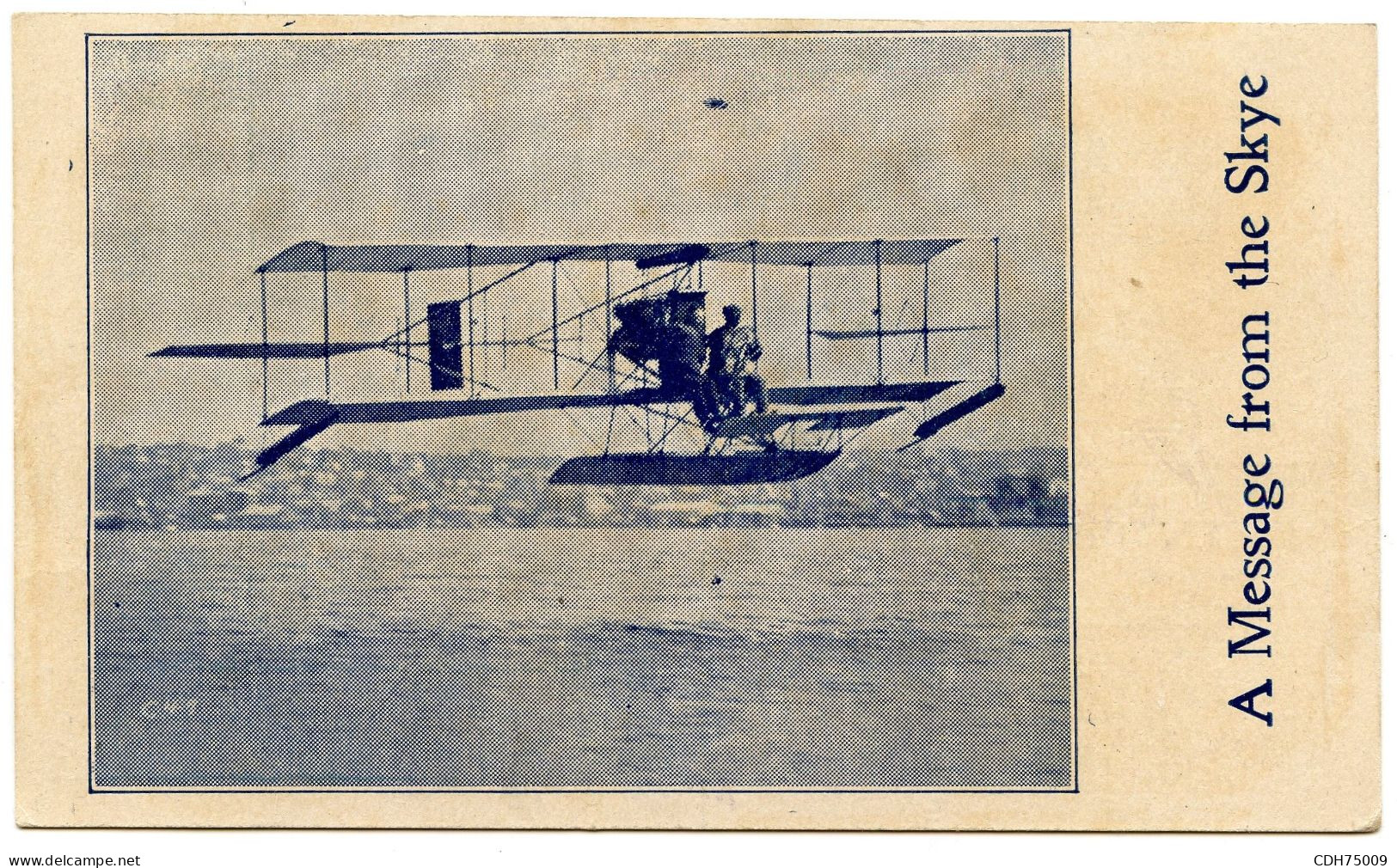 ETATS UNIS -  1C SUR CARTE POSTALE AVIATION CIRCUS EVANSVILLE INDIANA 6 JUIN 1812 - Brieven En Documenten