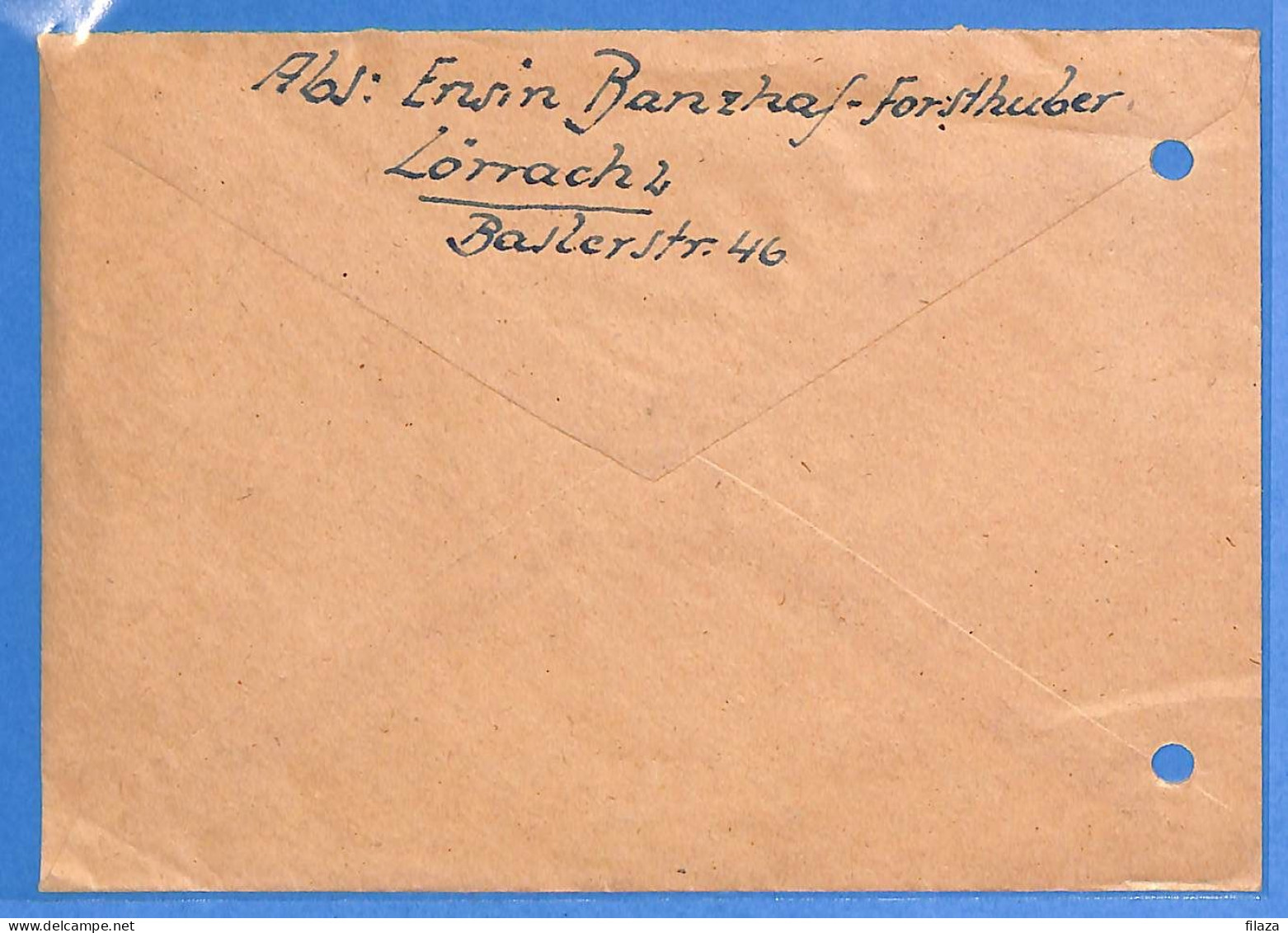 Allemagne Zone Française 1947 - Lettre De Lorrach - G27488 - Sonstige & Ohne Zuordnung