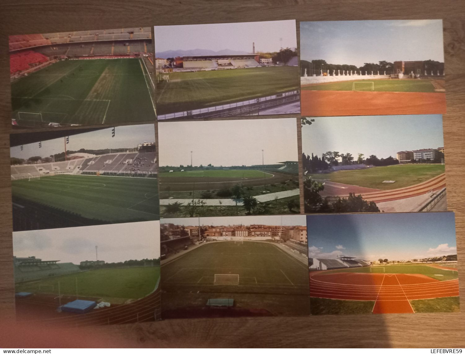 Italie Lot De 18 Cartes De Stade Série Vip - Calcio