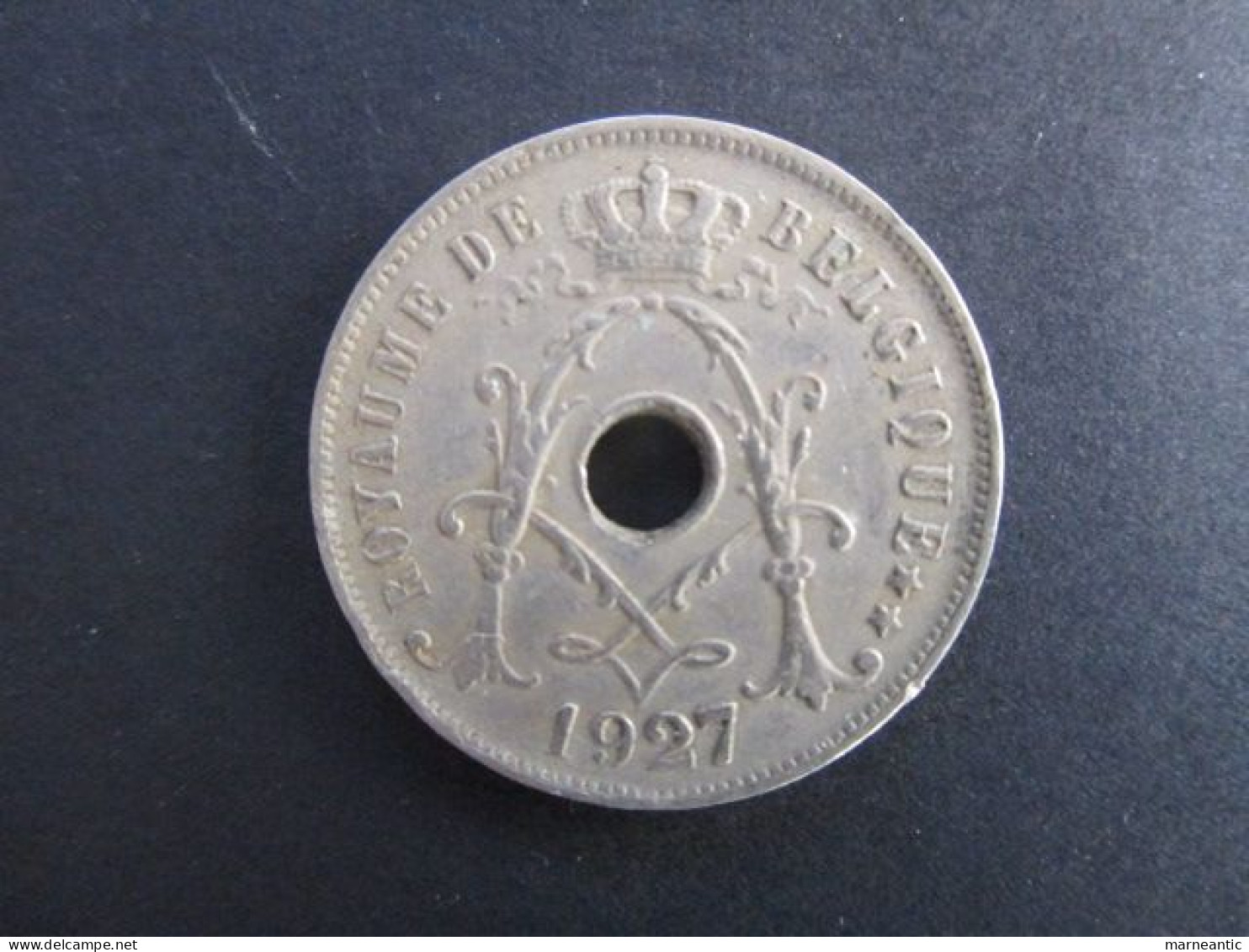 Belgique: Monnaie 25 Centimes 1927 - 25 Centimes