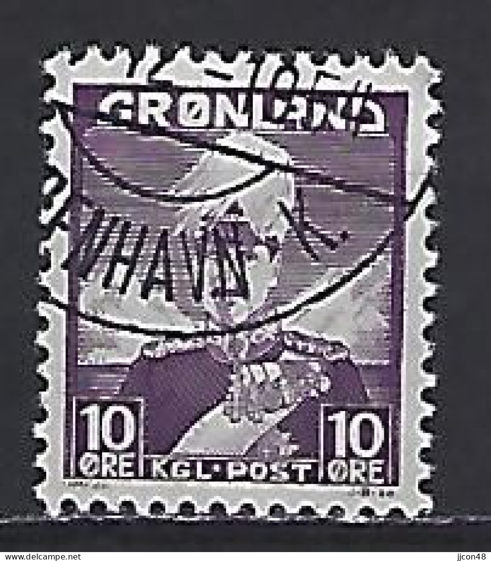 Greenland 1938  King Christian X (o) Mi.4 - Oblitérés