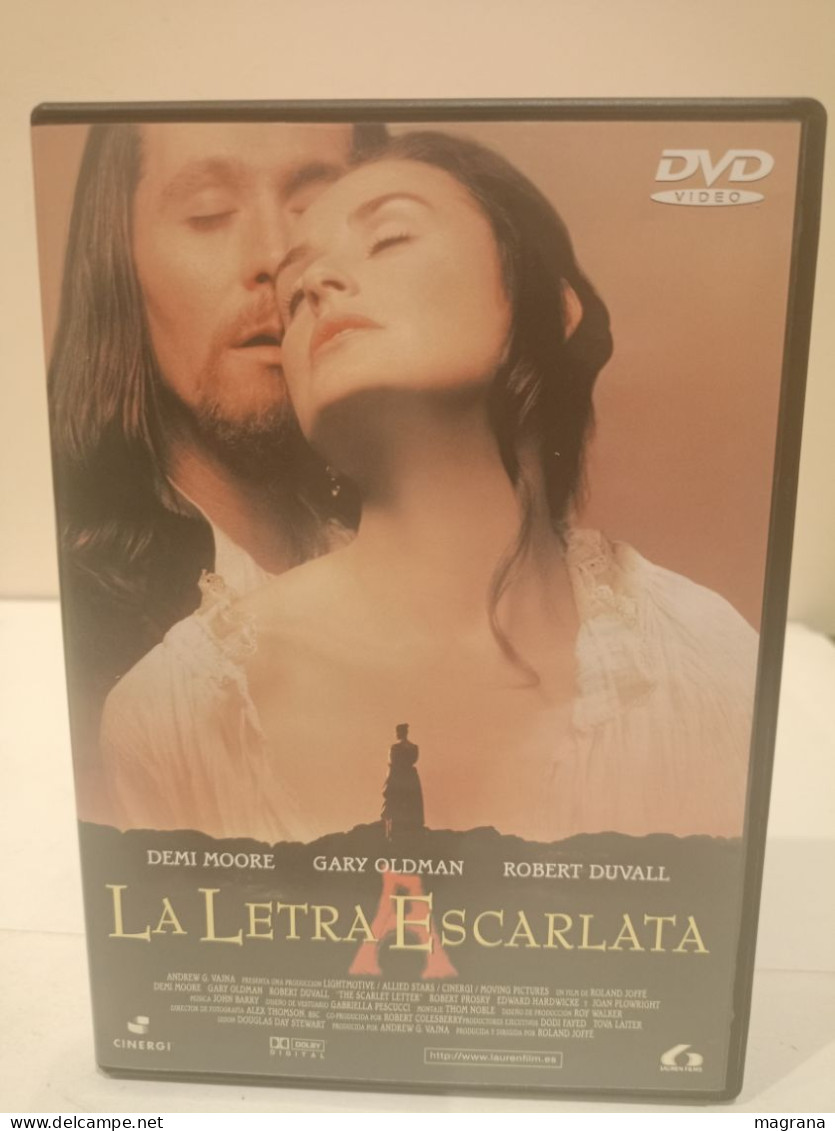 Película Dvd. La Letra Escarlata. Demi Moore, Gary Oldman Y Robert Duvall. 1999. - Clásicos