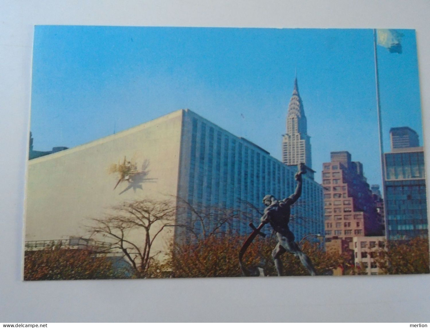 D200298 CPM AK  Lot Of 6 Postcards  United Nations -Nation Unies  1986  Sent To Hungary - Other Monuments & Buildings