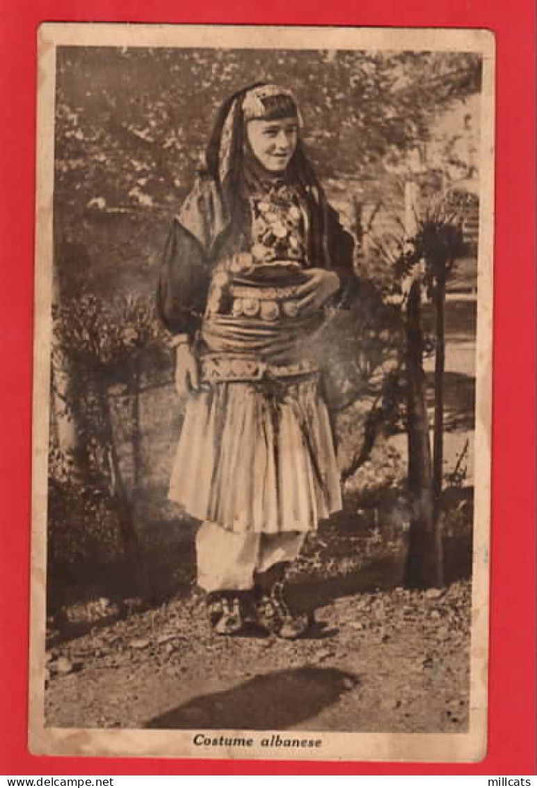 ALBANIA    COSTUME ALBANESE    ETHNIC  - Albanie