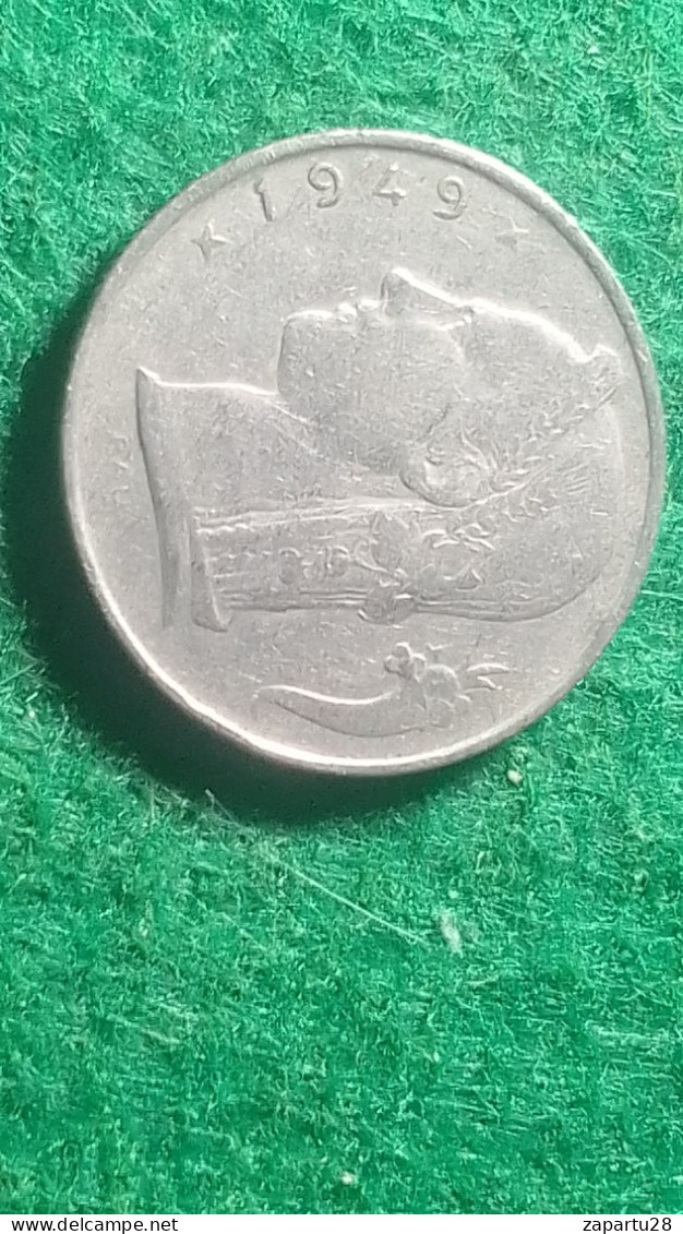 BELÇİKA- 1949    5   FRANK - 5 Franc