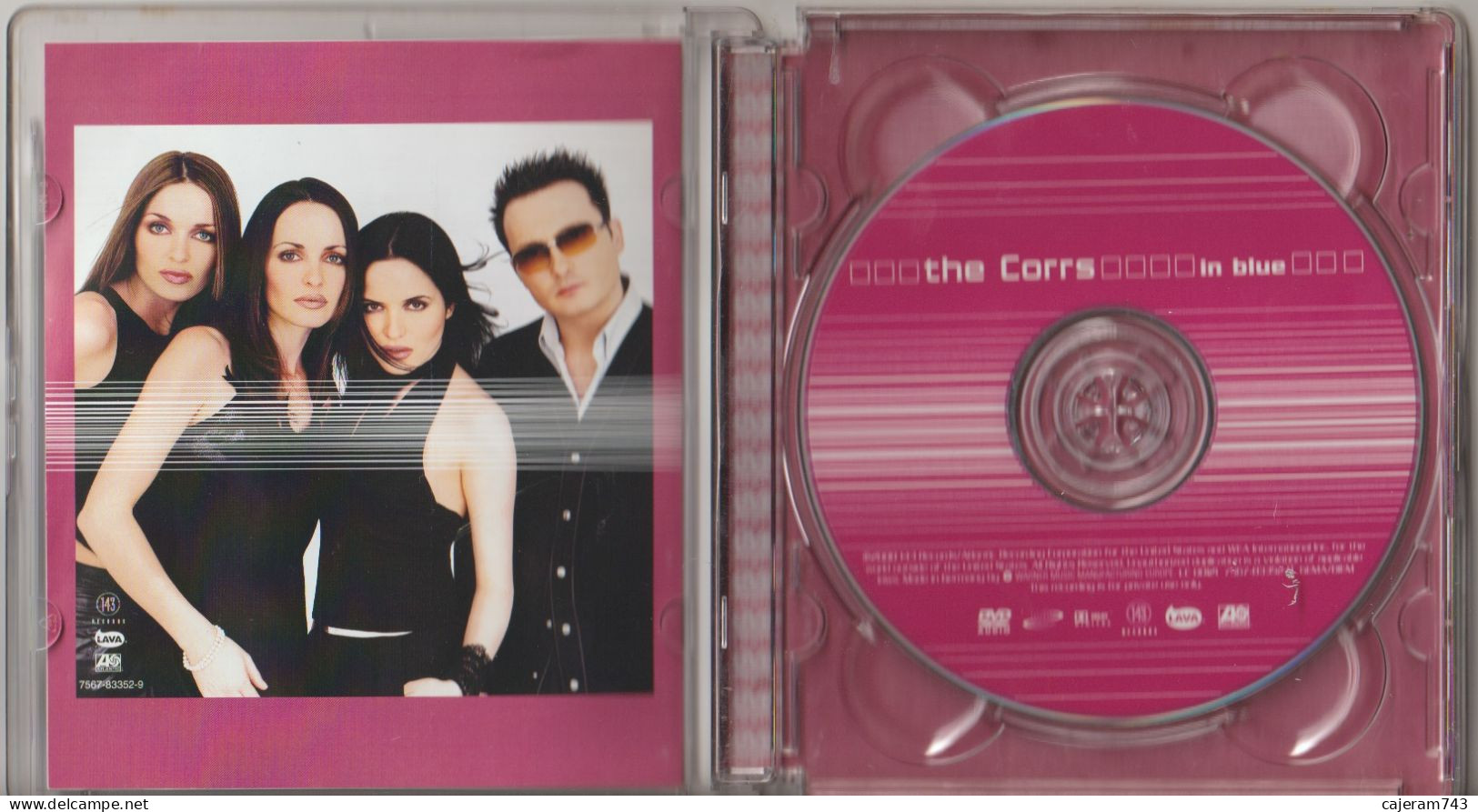 DVD. THE CORRS In Blue - 15 Titres - Avec Livret. Made In GERMANY (Allemagne) - Conciertos Y Música