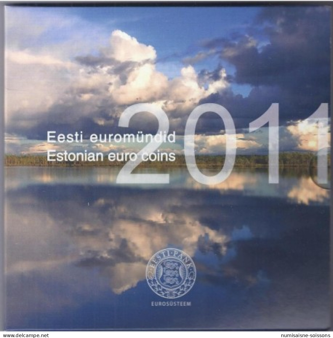 ESTONIE - COFFRET EURO BRILLANT UNIVERSEL 2011 - 8 PIECES (3.88 Euros) - Estonia