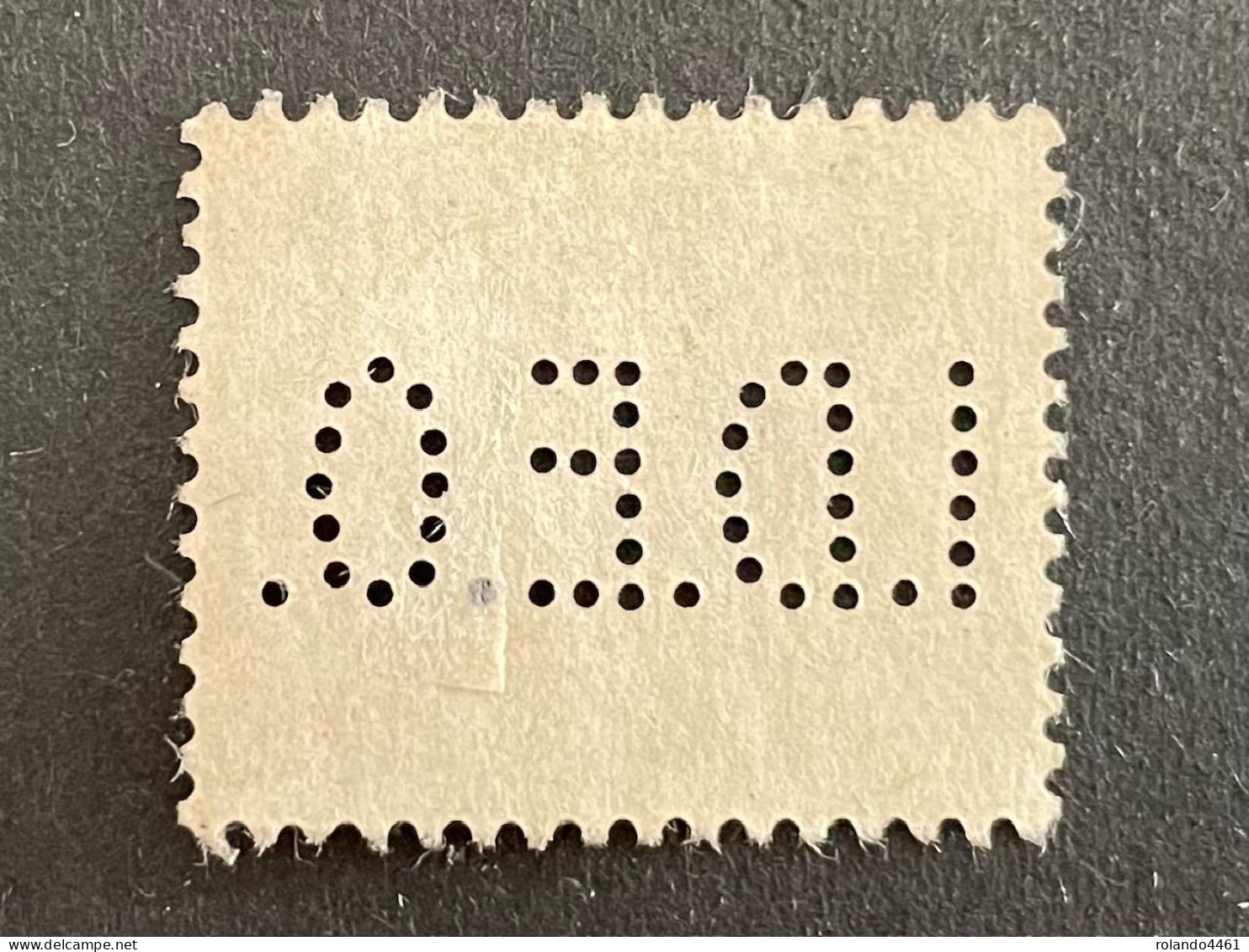 Colonie Bureau Indochine N° 103 I.D.E.O. Indice 6 Perforé Perforés Perfins Perfin Superbe Et Rare !! - Used Stamps