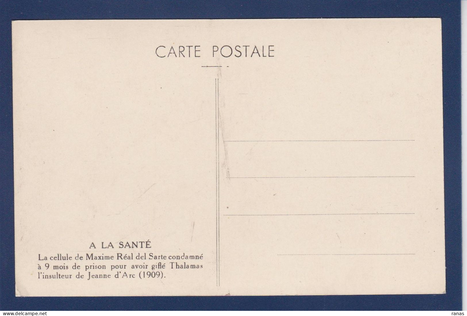 CPA Action Française Camelots Du Roi Non Circulé Voir Scan Du Dos - Partis Politiques & élections