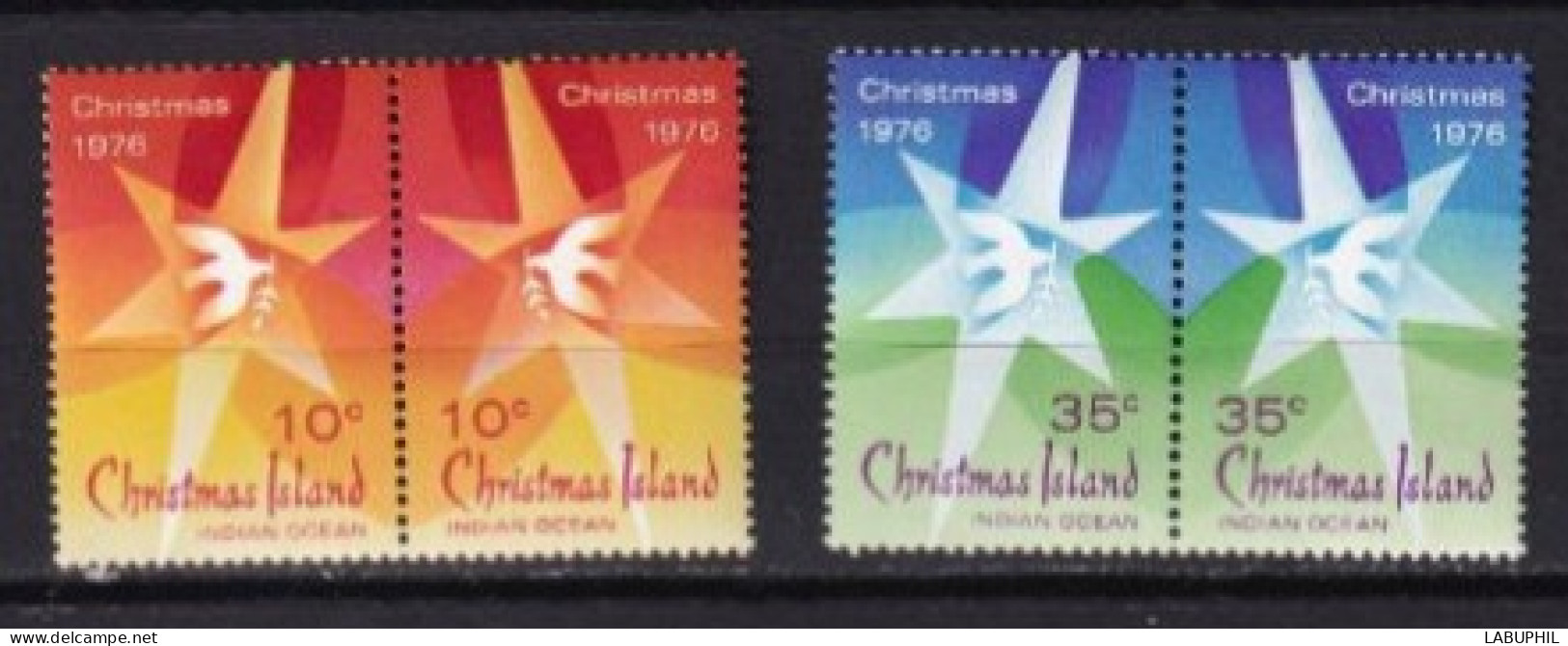 CHRISTHMAS ISLAND  MNH  ** 1976 - Christmas Island