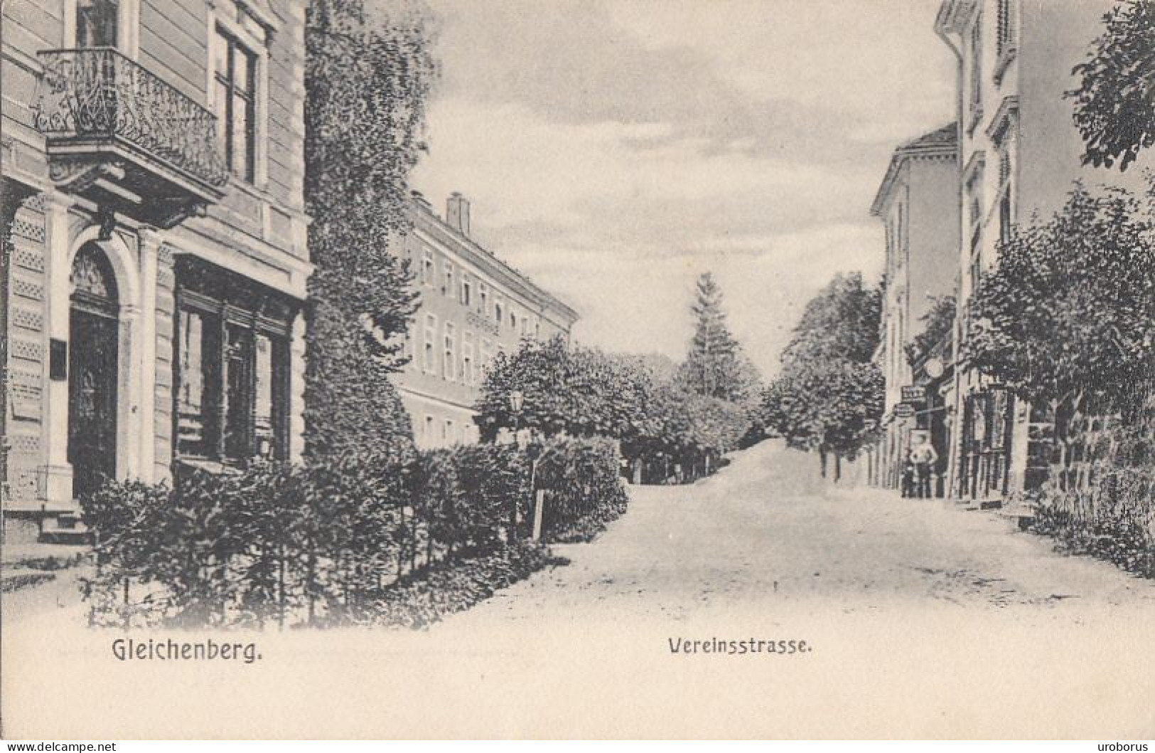 AUSTRIA - Gleichenberg 1919 - Vereinsstrasse - Bad Gleichenberg
