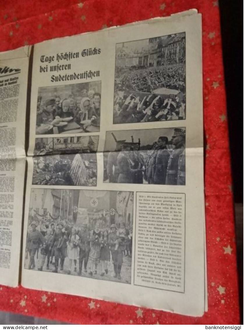 Zeitung "Oberlausitz Tagenspost"1938