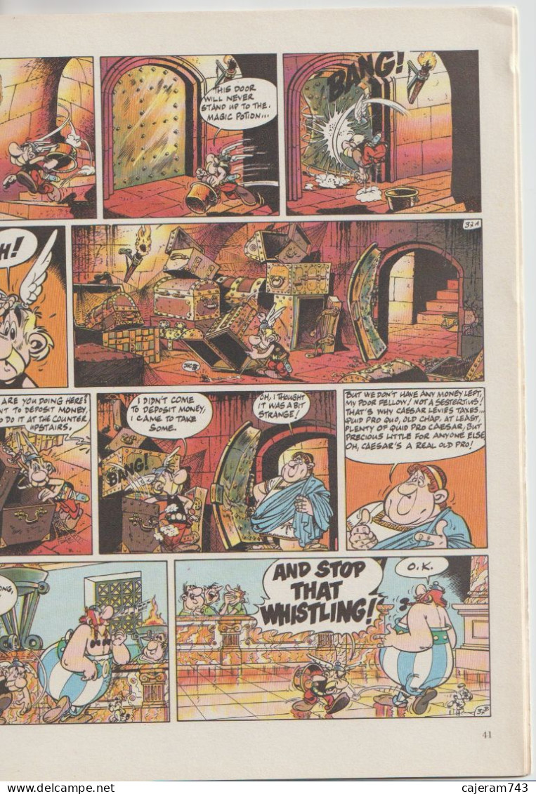 ASTERIX And The Cauldron - Et Le Chaudron. GOSCINNY - UDERZO.  CANADA En ANGLAIS - OBELIX, IDEFIX - Other & Unclassified