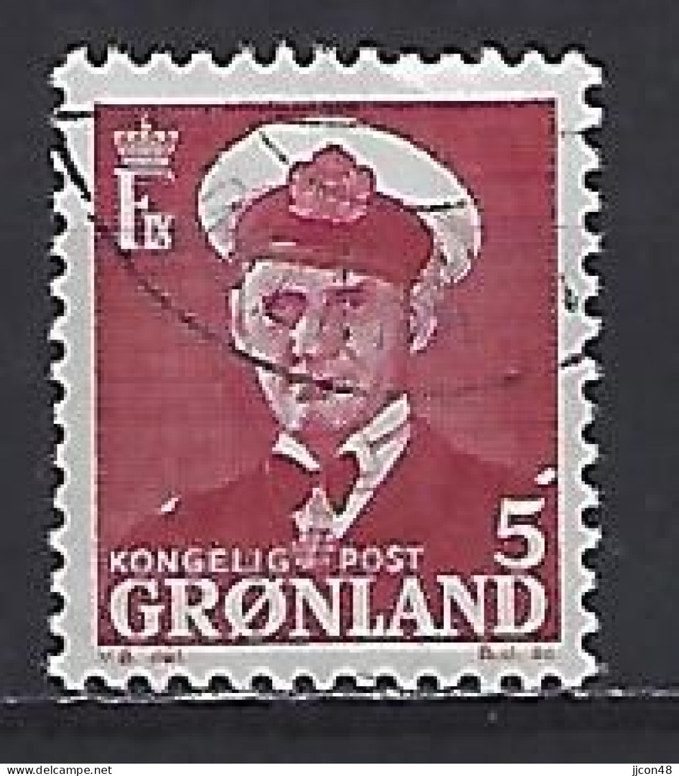 Greenland 1950-53  King Frederik IX (o) Mi.29 - Gebruikt