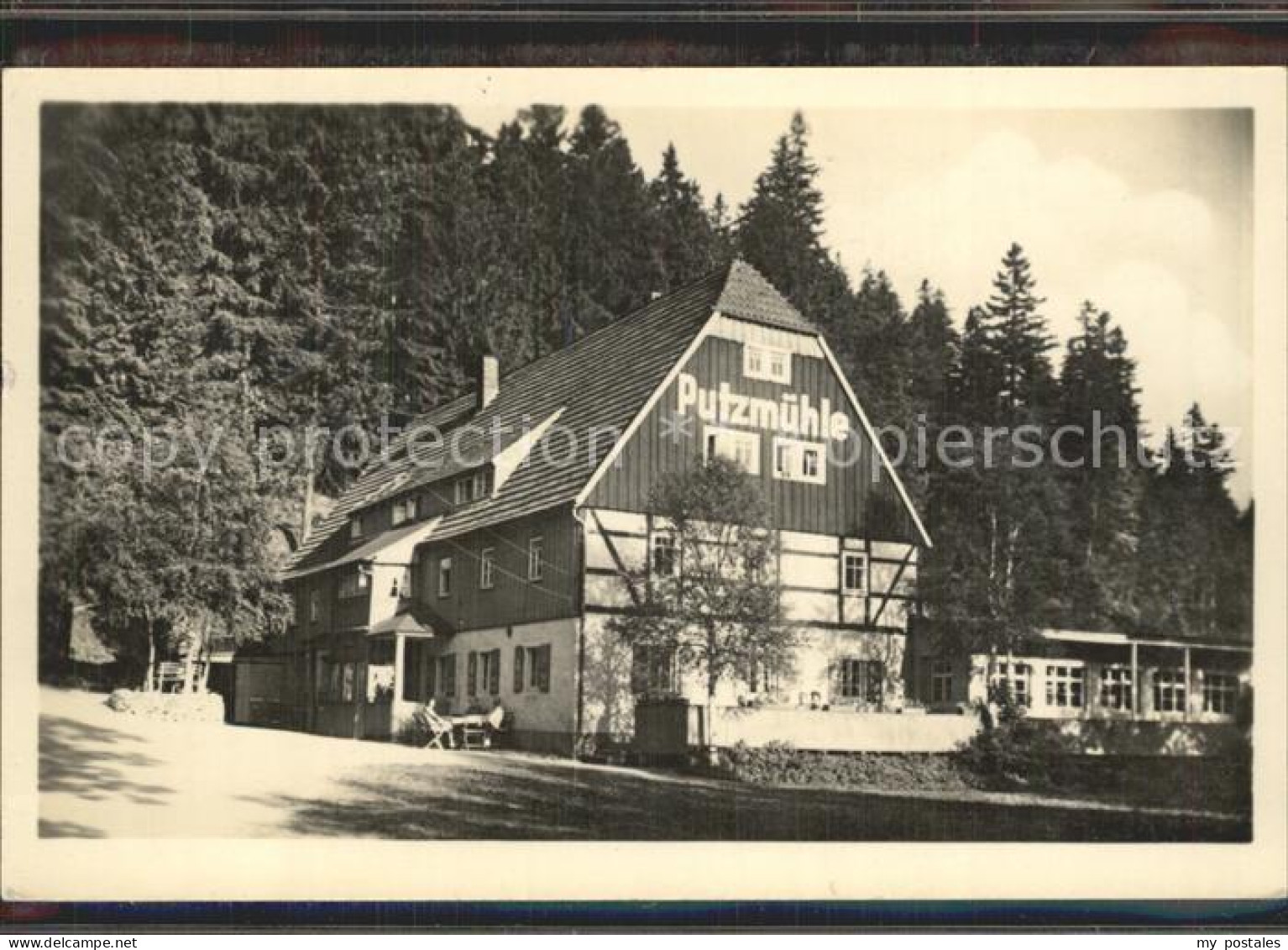 42358168 Oberpoebel Gaststaette Und Fremdenhotel Putzmuehle Oberpoebel - Schmiedeberg (Erzgeb.)