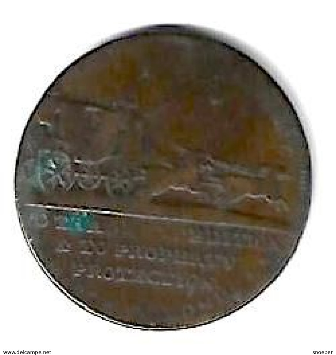 *token 1/2 Penny Middelsex Mail Coach - Altri & Non Classificati