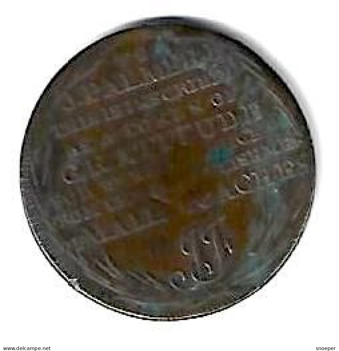 *token 1/2 Penny Middelsex Mail Coach - Altri & Non Classificati