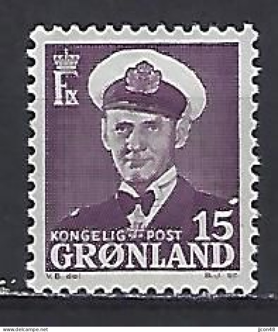 Greenland 1950-53  King Frederik IX (**) MNH  Mi.31 - Ungebraucht