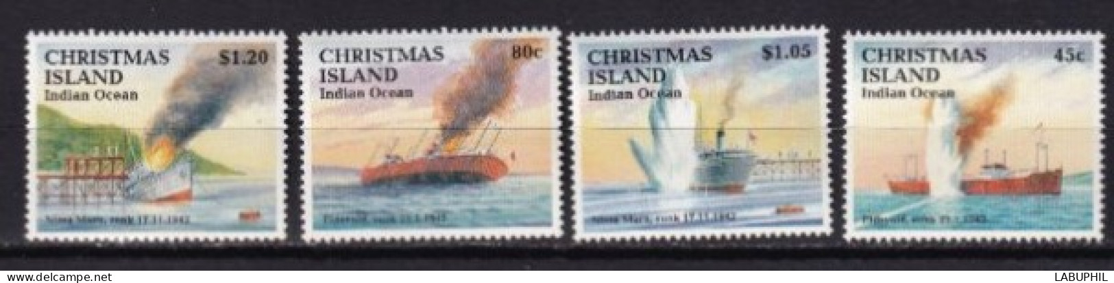 CHRISTHMAS ISLAND  MNH  ** 1992  Bateaux - Christmas Island