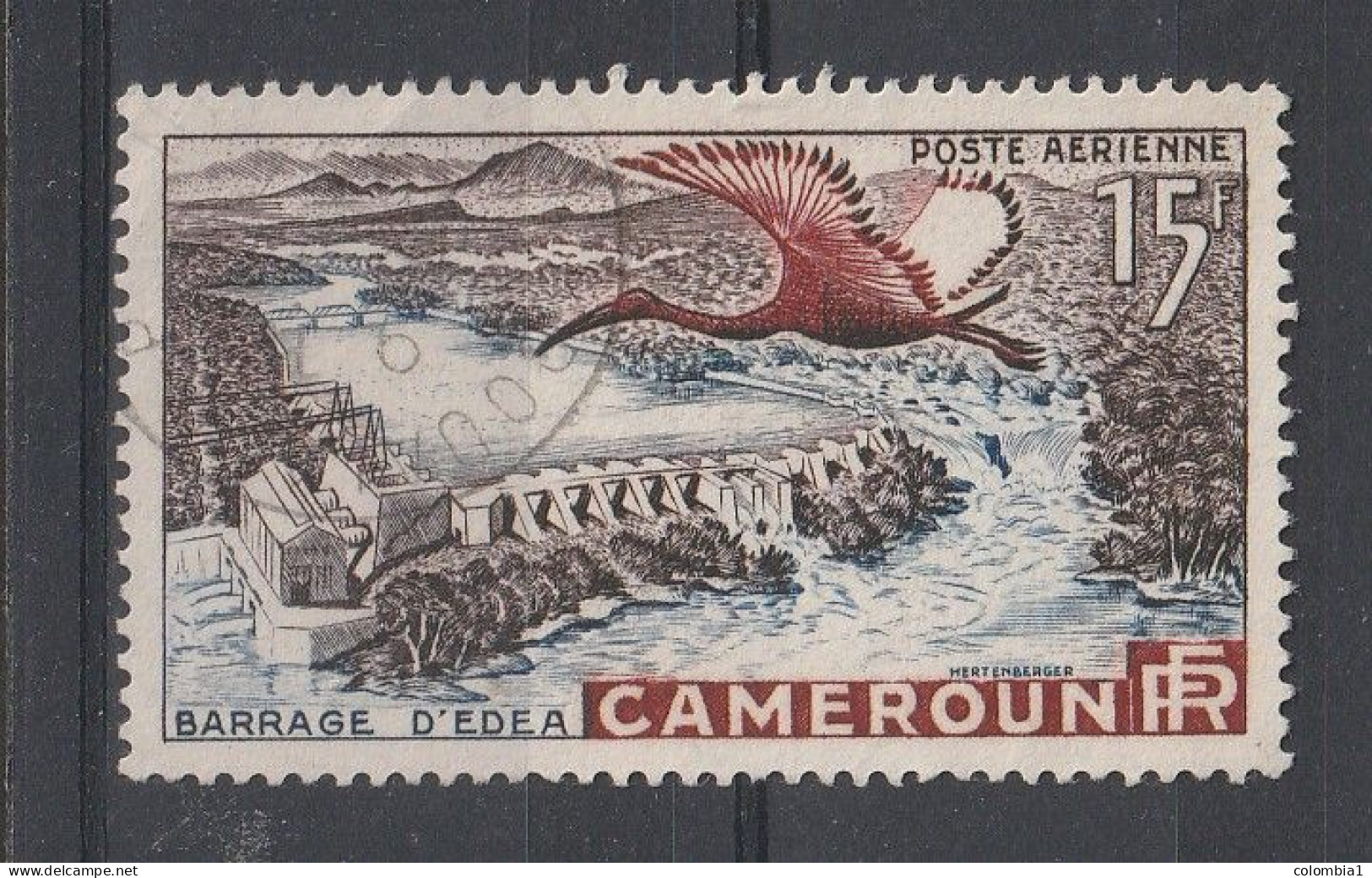 CAMEROUN YT PA 43 Oblitéré DOUALA - Airmail
