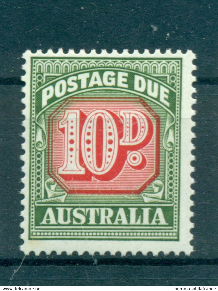 Australie 1958-60 - Y & T N. 80 Timbre-taxe - Série Courante (Michel N. 82) - Service