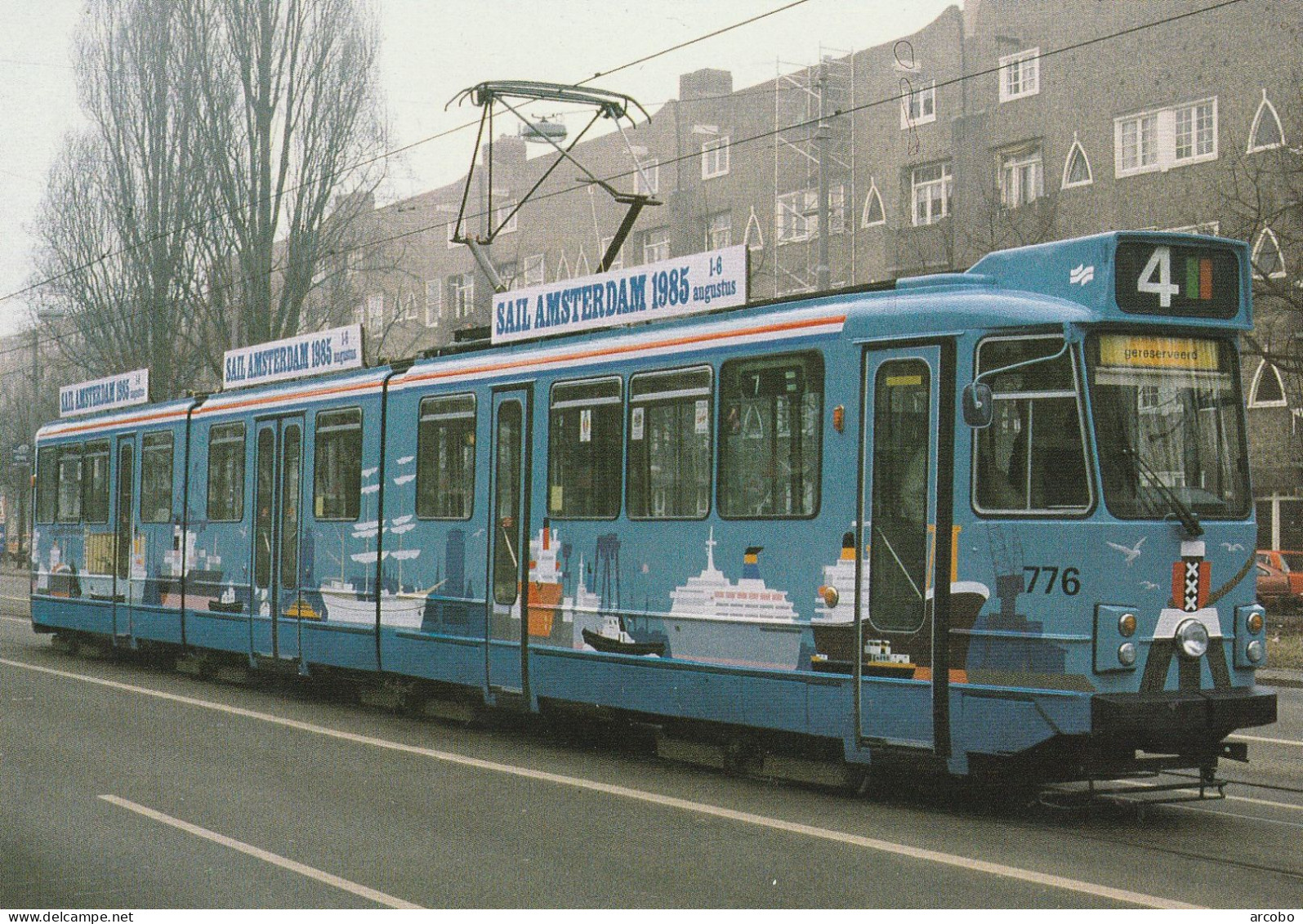 Amsterdam Haventram 1985 - Tranvías