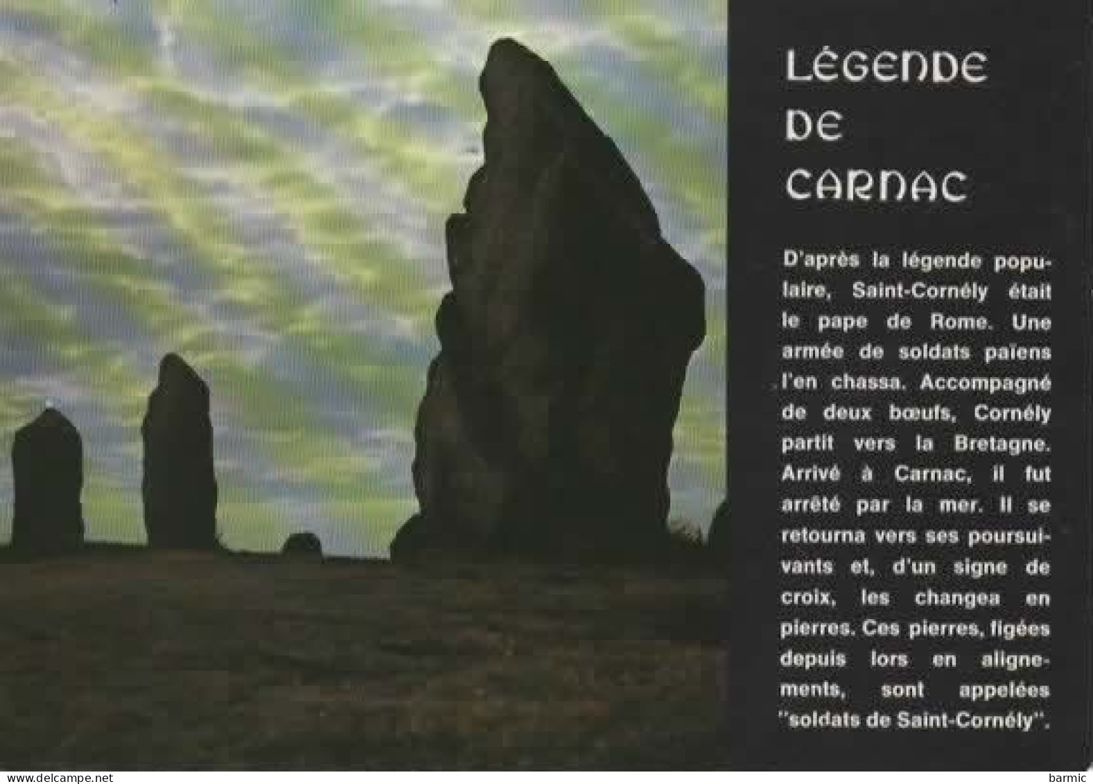 LEGENDE DE CARNAC COULEUR REF  13921 - Fairy Tales, Popular Stories & Legends