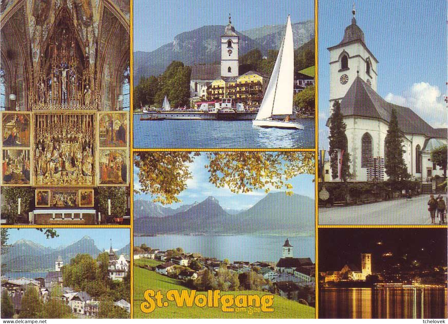 (99). Autriche. Oesterreich. 7 Cp. Haute Autriche. St Wolfgang. 54 & (3) & A 5060 & (2) & 132 & 5360 & (4) - St. Wolfgang