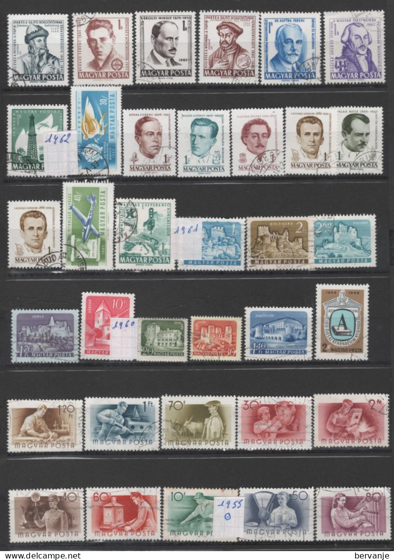 Vrac De Timbres De Hongrie Toutes époques - Collections