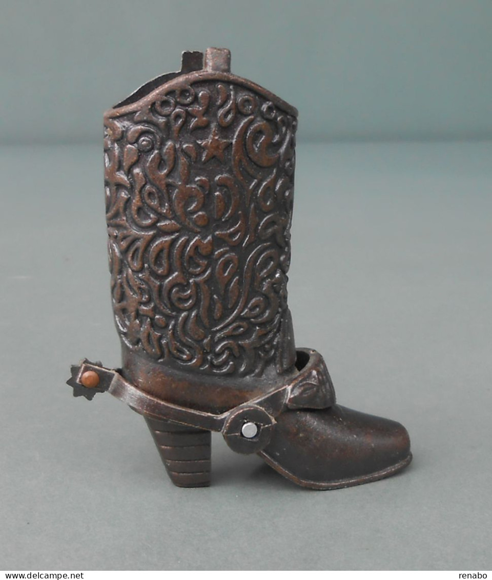 Cowboy Boot, Stivale Di Cowboy. Old Die Cast N°. 4040B. Temperamatite, Pencil-Sharpener, Taille Crayon, Anspitzer. - Autres & Non Classés