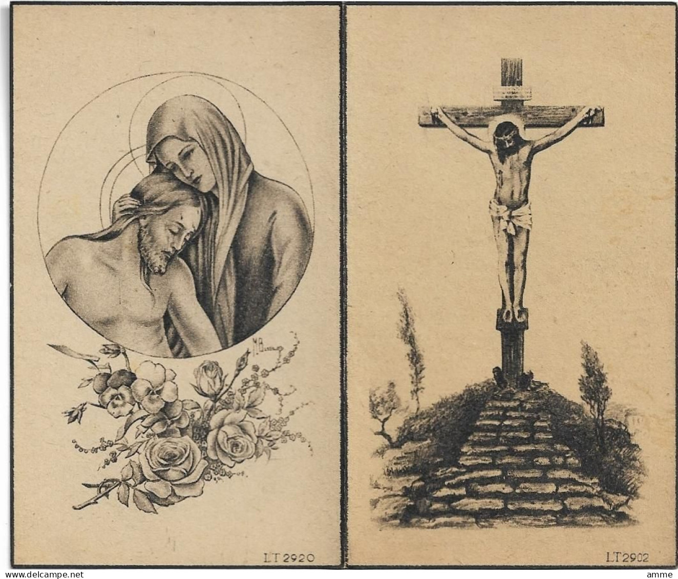 Doodsprentje  *  Cordy Romanie (° Jabbeke 1865 / + Jabbeke 1944) X Grauwet Gerard - Religion & Esotérisme