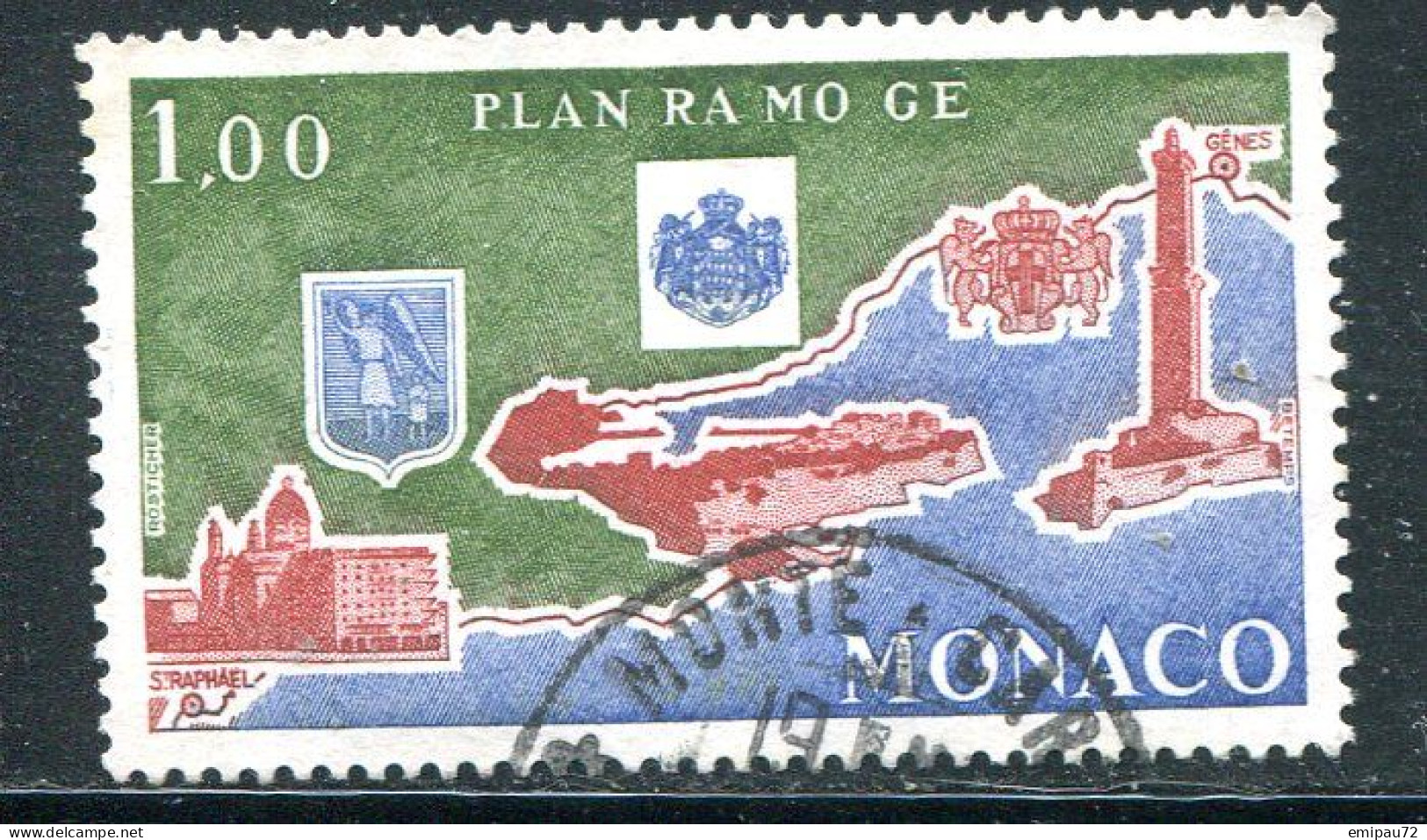 MONACO- Y&T N°1135- Oblitéré - Used Stamps