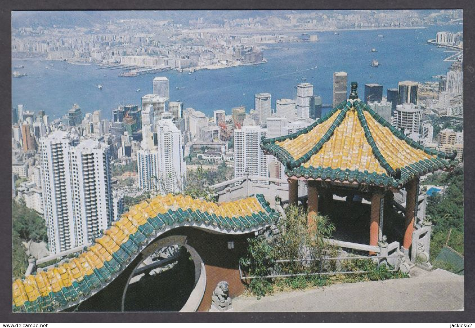 127748/ HONG KONG, Hong Kong And Kowloon From The Peak - Chine (Hong Kong)