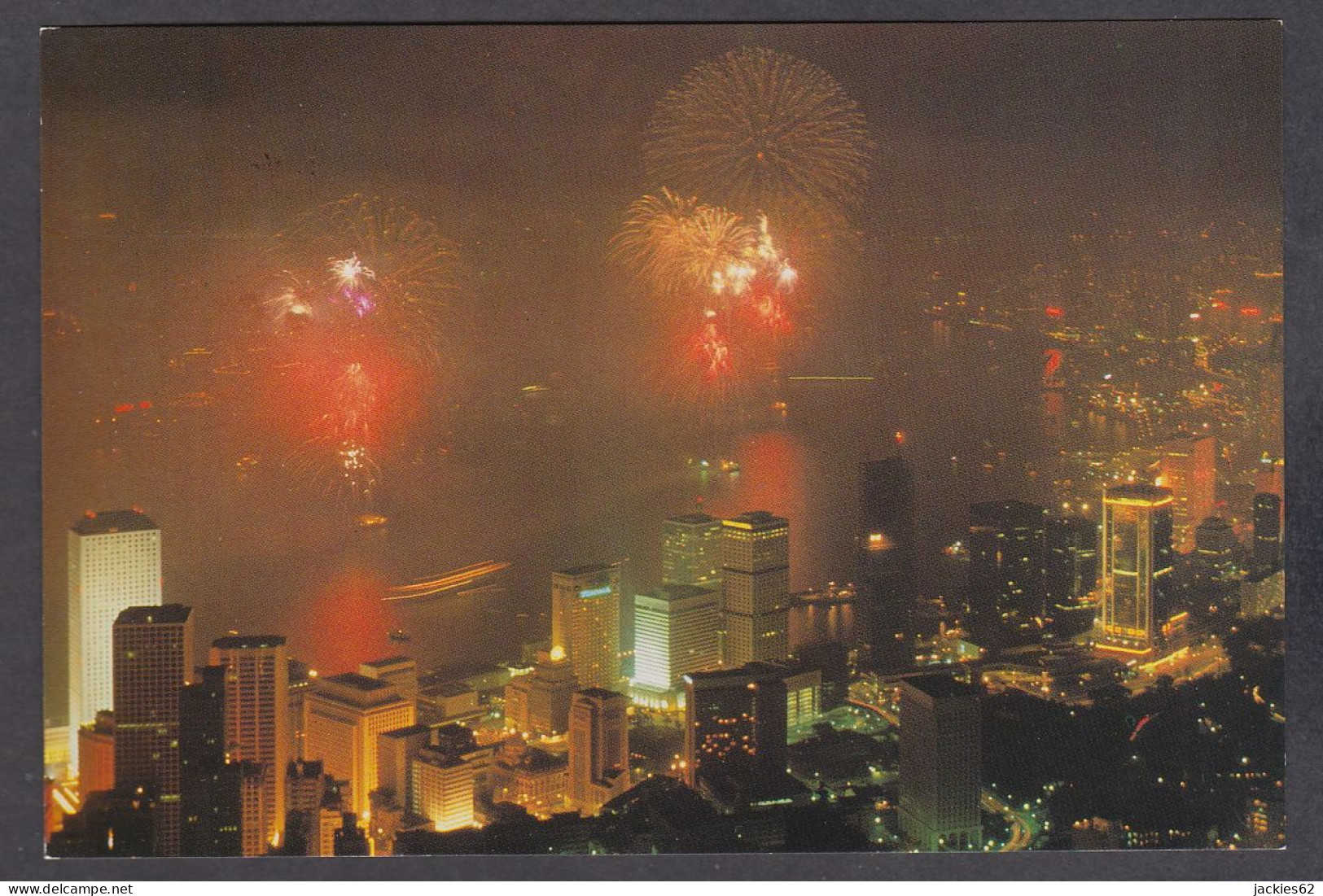 115440/ HONG KONG, Night Scene - Chine (Hong Kong)