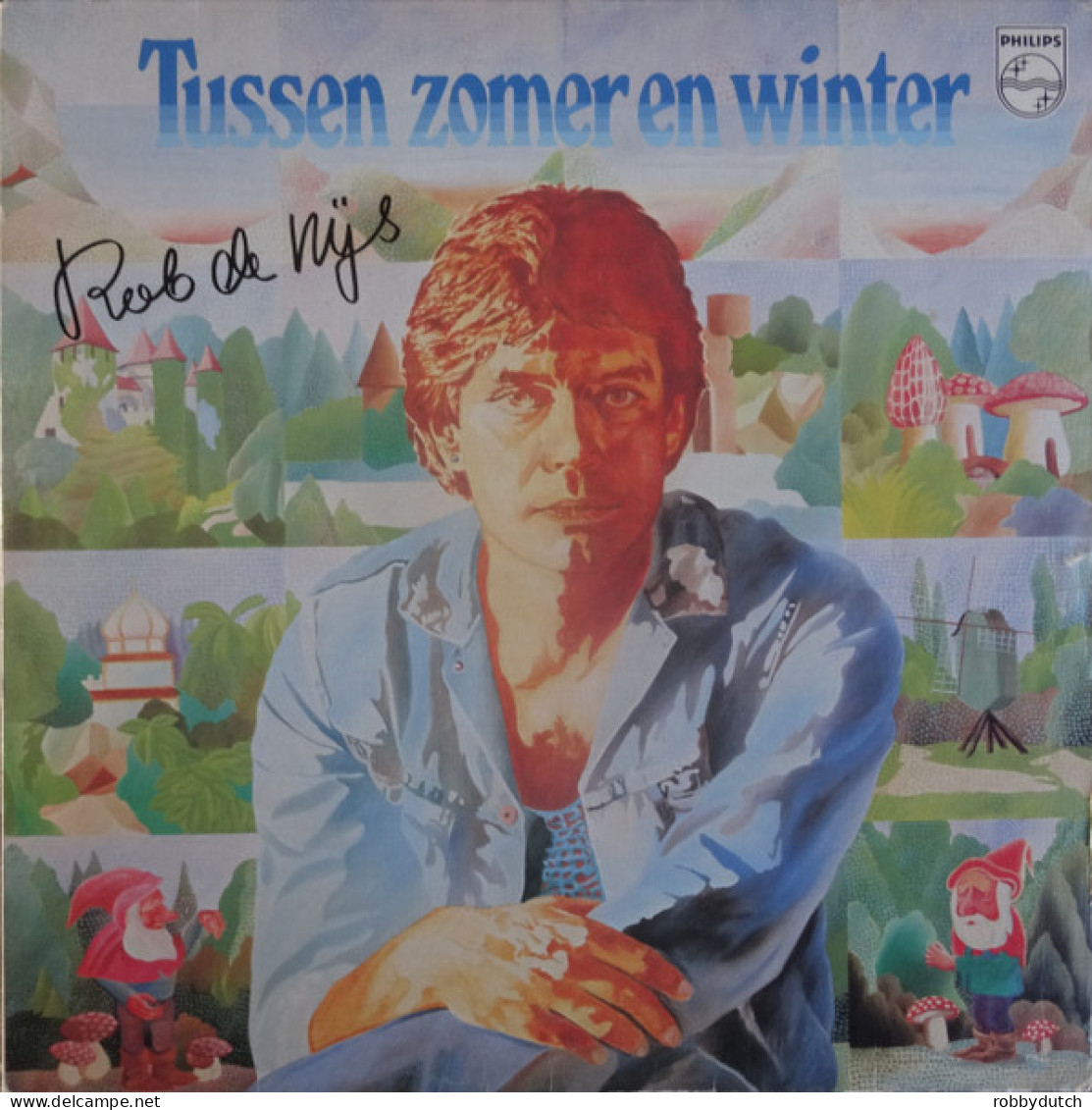 * LP *  ROB DE NIJS - TUSSEN ZOMER EN WINTER (Holland 1977 EX-) - Andere - Nederlandstalig
